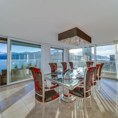 Luxury Penthouse In With View By Guestlee Apartment Montreux