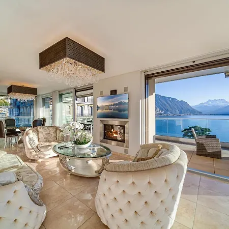 Luxury Penthouse In With View By Guestlee Montreux